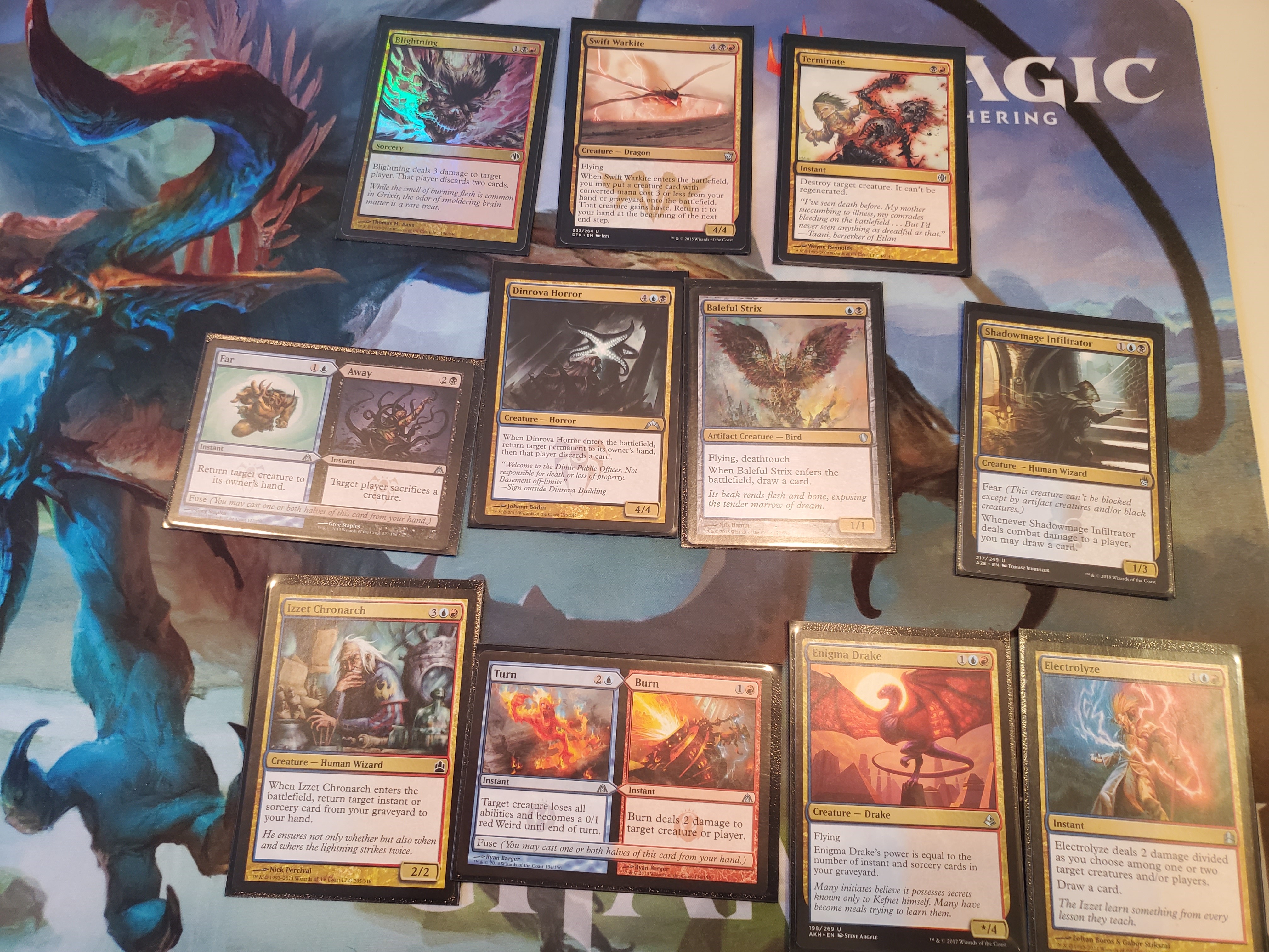 rakdos, dimir, izzet